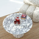 Sculptural Noris coffee table for luxury interiors