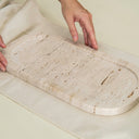 Chia Travertine Marble Platter