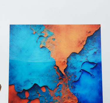 Elysian Ember – Abstract Glass Art Panel By Art Dei Marmi