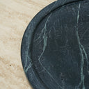 Fia circular marble serving platter