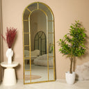 Gema Arch Golden Frame Mirror