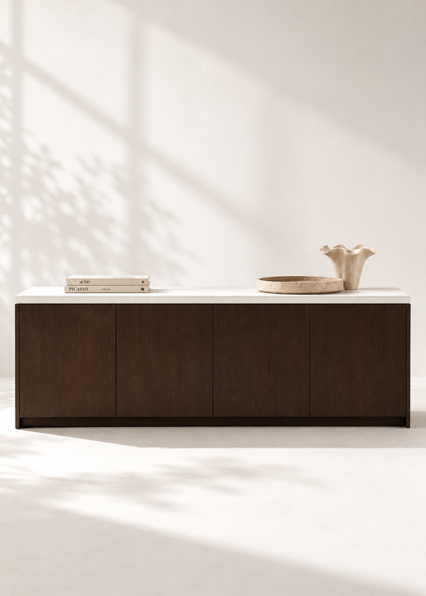 Hamda Wooden Media Unit