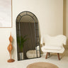 Liliro Arch Black Framed Mirror