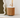 Liora Bedside Table – Volakas Marble Top with Wooden Base