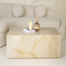 Lumi Marble Onyx Coffee Table
