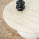 Luxury Aurela round coffee table for minimalist living rooms