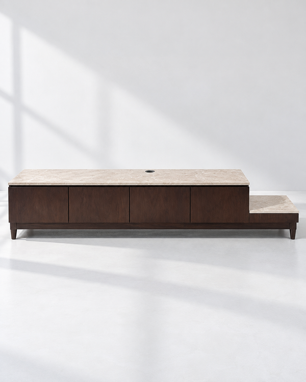 Chiswick Crema Noble Marble Media Unit