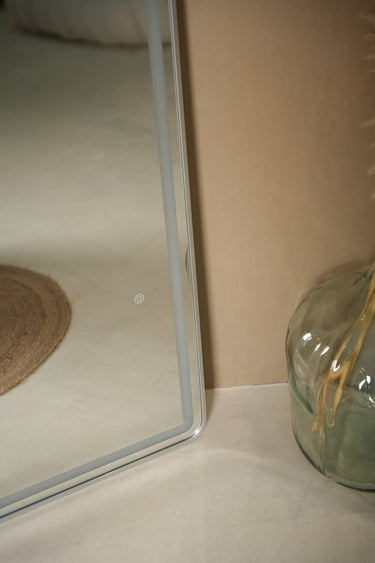 Onda Arch Silver Frame Mirror