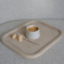 Rivra Travertine Marble Platter
