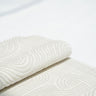 Suri Rug white shag rectangular rug with soft texture