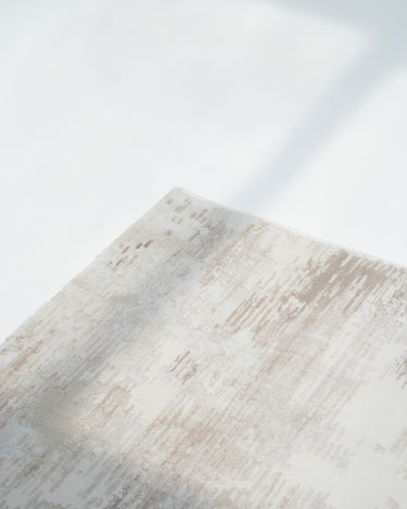 Wren Rug modern white and beige indoor rug for living room