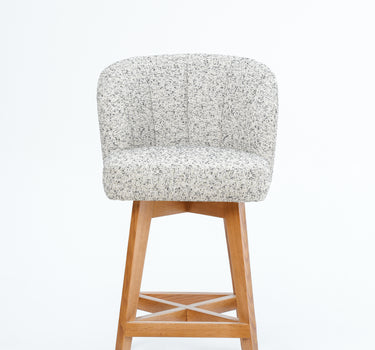 Alina Dining Chair with Wooden Legs