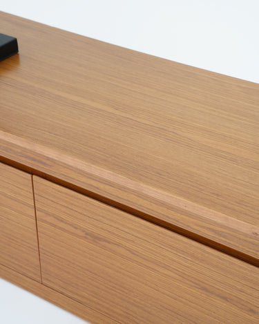 Bero Veneered Teak Wood TV Unit