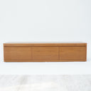 Bero Veneered Teak Wood TV Unit
