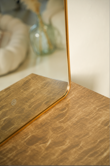 Brisa Corner Round Mirror