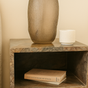 Celoro Green Marble Bedside Table