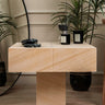 Daro Teakwood Marble Side Table