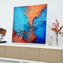 Elysian Ember – Abstract Glass Art Panel By Art Dei Marmi