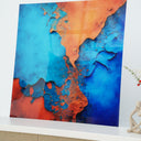 Elysian Ember – Abstract Glass Art Panel By Art Dei Marmi