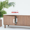 Emin Afyon Sugar Marble & Walnut TV Unit