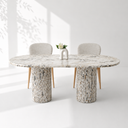 Euphemia Calacatta Viola Dining Table