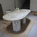 Euphemia Calacatta Viola Dining Table