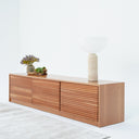 Faro Cherry Wood TV Unit