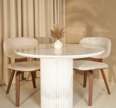 Fiora Volakas Marble Dining Table