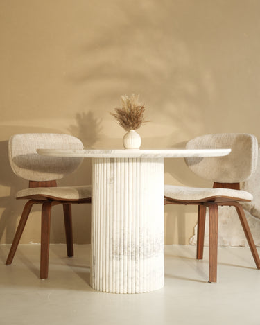 Fiora Volakas Marble Dining Table