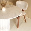 Fiora Volakas Marble Dining Table