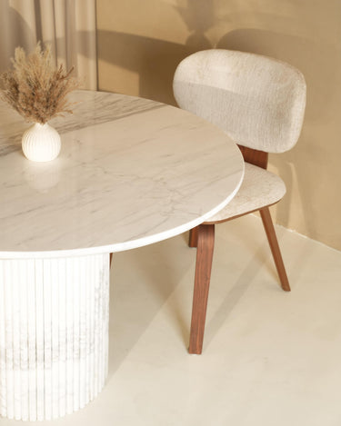 Fiora Volakas Marble Dining Table