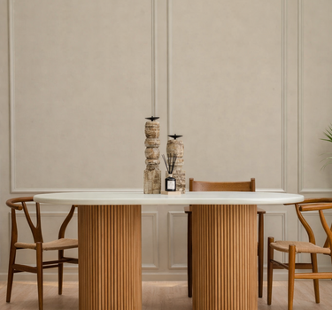 Forta Cementitious Top Dining Table