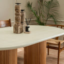 Forta Cementitious Top Dining Table