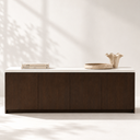 Hamda Wooden Media Unit