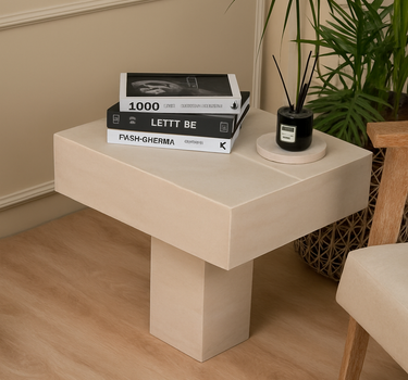 Ivora Serpeggiante Marble Side Table