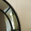 Lilio Arch Black Frame Mirror