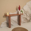 Linu Red Marble Console