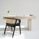 Lumora Italy Travertine Marble Desk