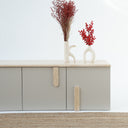 Luna Travertine TV Unit
