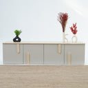 Luna Travertine TV Unit