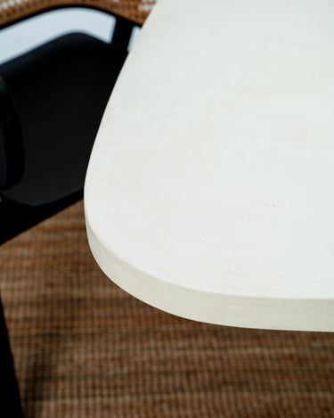 Mavi Micro Cement Dining Table