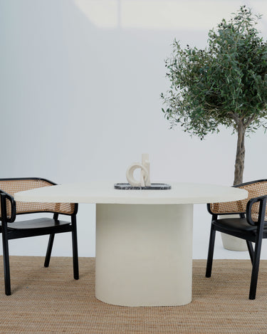 Mavi Micro Cement Dining Table