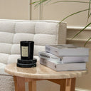 Nia Travertine Marble Top Side Table