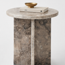 Orsen Amazon Grey Marble Side Table