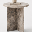 Orsen Amazon Grey Marble Side Table