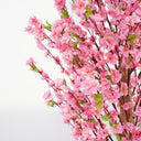 Pink Cherry Blossom Artificial Plant (With Pot)