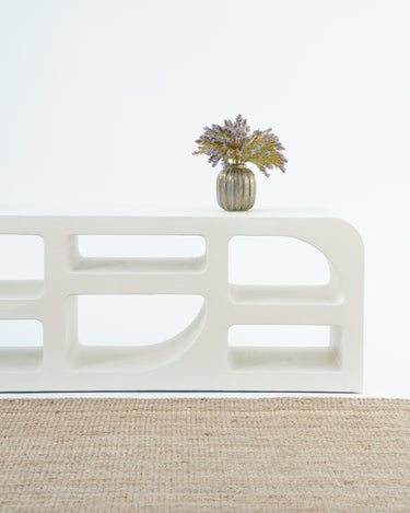 Reviera Micro Cement  TV Unit