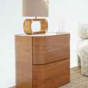 Selin Wooden Side Table