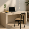 Serica Beige Marble Desk