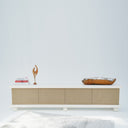 Taro PU Paint & Rattan TV Unit
